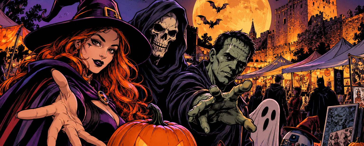Halloween in the World of Comics. Comic Con 2026