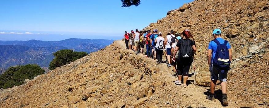 Hiking to the Highest Point of Cyprus