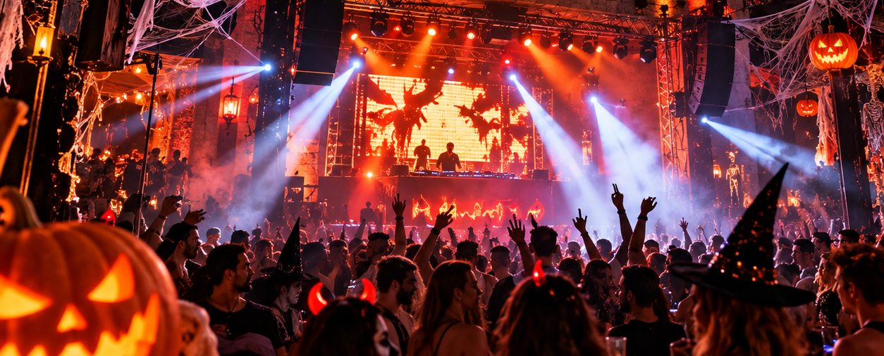 Halloween Party at Castle Club